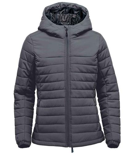 Stormtech Ladies Nautilus Quilted Hooded Jacket - DLP - L